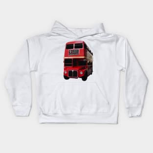 Iconic Red Routemaster Bus Kids Hoodie